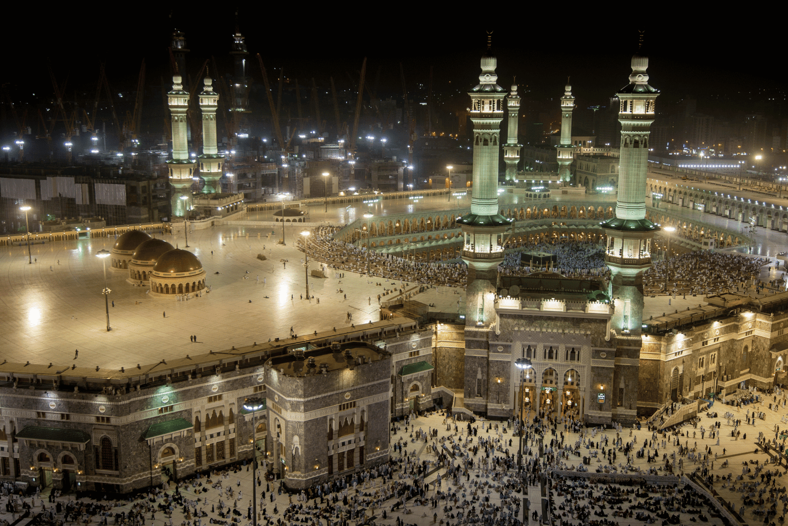 Hajj Pilgrims at the Kaaba